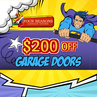 $200 Off Garage Doors! - *Call for more details $200 Off Garage Doors! - *Call for more details