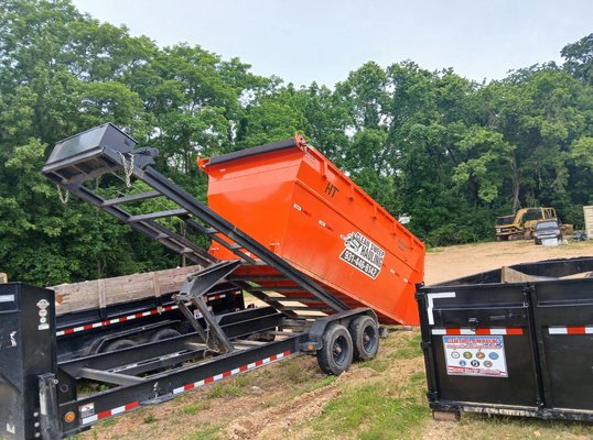 Dumpster rental for different projects over the last couple weeks - One of the companies would work for kitchen solvers was redoing remodeling a total kitchen from the floors to the cabinets, putting in an island and they had a dumpster to dispose of all their demo debris