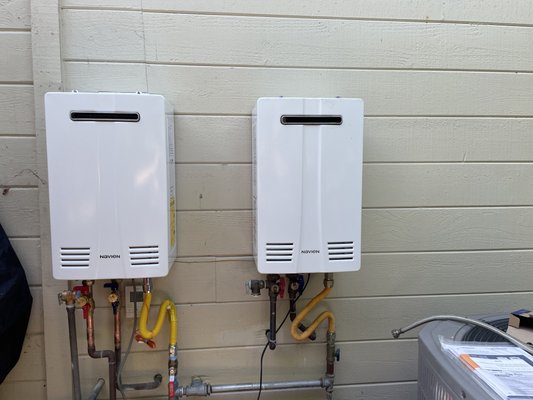 New Tankless Water Heater Install - Upgrade to efficient, on-demand hot water with professional tankless water heater service. We handle new tankless installs, replacements, repairs, and routine maintenance/flushes to keep your system running safely and reliably. Whether you’re dealing with no hot water, fluctuating temperature, error codes, or low flow, our licensed plumbers will diagnose the issue quickly and provide clear options before any work begins. Clean workmanship, code-compliant installs, and fast turnaround for homes and small businesses. New Tankless Water Heater Install - Upgrade to efficient, on-demand hot water with professional tankless water heater service. We handle new tankless installs, replacements, repairs, and routine maintenance/flushes to keep your system running safely and reliably. Whether you’re dealing with no hot water, fluctuating temperature, error codes, or low flow, our licensed plumbers will diagnose the issue quickly and provide clear options before any work begins. Clean workmanship, code-compliant installs, and fast turnaround for homes and small businesses.