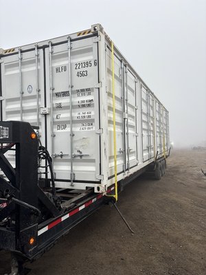 Deliveries - We recently delivered a few shipping containers to customers who needed extra storage space on their property. The container provides a secure, weather-resistant solution for storing tools, equipment and materials.
Our team handled the delivery and placement to make the process quick and easy for the customer. Deliveries - We recently delivered a few shipping containers to customers who needed extra storage space on their property. The container provides a secure, weather-resistant solution for storing tools, equipment and materials.
Our team handled the delivery and placement to make the process quick and easy for the customer.