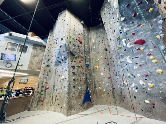 Our facility - Take a look at our amazing climbing walls!