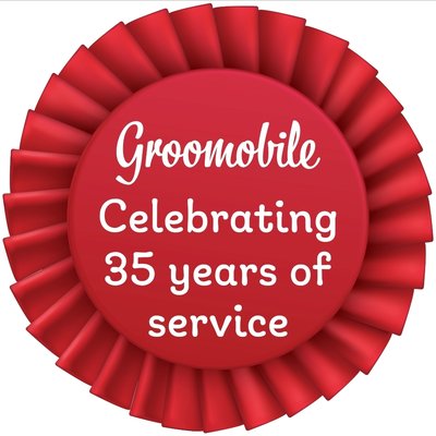 Over 5,000+ Dogs Groomed Annually - Since 1991, Groomobile has been Dayton's trusted choice for mobile pet grooming. Thank you for 35 years of wagging tails, purring cats, and wonderful memories. Here's to many more years of serving our beloved community! Over 5,000+ Dogs Groomed Annually - Since 1991, Groomobile has been Dayton's trusted choice for mobile pet grooming. Thank you for 35 years of wagging tails, purring cats, and wonderful memories. Here's to many more years of serving our beloved community!