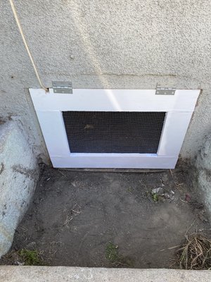 Rodent Exclusion - Rodent exclusion is the method used to reduce the conditions that may be attracting rodents to your property, therefore preventing future infestations from occurring. The first step in rodent exclusion is to eliminate possible entry points for rodents
Rodent exclusion over attic, roof, and crawl space vents to prevent birds' entry, bats, squirrels, rodents, and other wildlife. Wearing gloves when cutting hardware cloth would prevent cuts since the fabric is sharp Rodent Exclusion - Rodent exclusion is the method used to reduce the conditions that may be attracting rodents to your property, therefore preventing future infestations from occurring. The first step in rodent exclusion is to eliminate possible entry points for rodents
Rodent exclusion over attic, roof, and crawl space vents to prevent birds' entry, bats, squirrels, rodents, and other wildlife. Wearing gloves when cutting hardware cloth would prevent cuts since the fabric is sharp