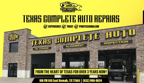 Auto Repair Services in Kemah, Texas We Keep Your Car In Top Shape - Best Garage in Texas
Welcome to Texas Complete Auto Repair Lube & Car Wash in Kemah, TX! Here at Texas Complete Auto Repair Lube & Car Wash, we strive to provide the best auto services in town. We understand that when it comes to your vehicle, you want the highest quality services available. That’s why we offer a wide range of services, including maintenance and repair services.
Services We Offer
Our maintenance services are designed to keep your vehicle running smoothly. We offer oil changes, brake inspections and replacements, tire rotations, and filter replacements. Our team of experienced technicians is here to ensure your vehicle is in top condition and can handle the roads of Texas. When it comes to repairs, Texas Complete Auto Repair Lube & Car Wash is your go-to shop. Our team of ASE-Certified Technicians can handle all types of repairs for your vehicle, from small fixes to major repairs. We specialize in engine repairs, transmission repairs and replacements, exhaust system repairs, and more. No matter what type of repair your vehicle needs, we can help. In addition to our auto services, we also offer a full car wash. Our car wash is designed to keep your vehicle looking its best. We use the latest technology to ensure your vehicle is thoroughly cleaned and all dirt and grime are removed. Our car wash also includes wax and polish, so your vehicle will look showroom-fresh!
Your Car Deserves Our Care
At Texas Complete Auto Repair Lube & Car Wash, we understand that you want the best for your vehicle. That’s why we strive to provide the highest quality services available. Our team of experienced technicians is here to ensure your vehicle is in top condition and it can handle the roads of Texas. We also offer a full car wash, so your vehicle will look showroom-fresh. So don’t wait any longer – come to Texas Complete Auto Repair Lube & Car Wash in Kemah, TX, today. Our team of ASE-Certified technicians is here to provide you with the highest quality auto services. We look forward to helping you keep your vehicle in top condition and ensuring it can handle the roads of Texas. Whether you stop by our shop at 916 FM 518 East Kemah, TX 77565 and make use of our comfortable waiting room, free wifi, or shuttle service, or you call us at (832) 990-9034 to make an appointment for your vehicle’s next repair, maintenance, or car wash service, the team at Texas Complete Auto Repair, Lube & Car Wash is here for you. We’ll answer all your questions without hesitation, ensure you’re comfortable with the repairs we plan to make and help you understand the warranty on those repairs once they’re complete. Our goal is to ensure you’re comfortable with the work we’ll be doing, and we’ll ensure there are no surprises when we present you with the bill. Let the Texas Complete Auto Repair, Lube, & Car Wash team handle your vehicle while you handle your life. Auto Repair Services in Kemah, Texas We Keep Your Car In Top Shape - Best Garage in Texas
Welcome to Texas Complete Auto Repair Lube & Car Wash in Kemah, TX! Here at Texas Complete Auto Repair Lube & Car Wash, we strive to provide the best auto services in town. We understand that when it comes to your vehicle, you want the highest quality services available. That’s why we offer a wide range of services, including maintenance and repair services.
Services We Offer
Our maintenance services are designed to keep your vehicle running smoothly. We offer oil changes, brake inspections and replacements, tire rotations, and filter replacements. Our team of experienced technicians is here to ensure your vehicle is in top condition and can handle the roads of Texas. When it comes to repairs, Texas Complete Auto Repair Lube & Car Wash is your go-to shop. Our team of ASE-Certified Technicians can handle all types of repairs for your vehicle, from small fixes to major repairs. We specialize in engine repairs, transmission repairs and replacements, exhaust system repairs, and more. No matter what type of repair your vehicle needs, we can help. In addition to our auto services, we also offer a full car wash. Our car wash is designed to keep your vehicle looking its best. We use the latest technology to ensure your vehicle is thoroughly cleaned and all dirt and grime are removed. Our car wash also includes wax and polish, so your vehicle will look showroom-fresh!
Your Car Deserves Our Care
At Texas Complete Auto Repair Lube & Car Wash, we understand that you want the best for your vehicle. That’s why we strive to provide the highest quality services available. Our team of experienced technicians is here to ensure your vehicle is in top condition and it can handle the roads of Texas. We also offer a full car wash, so your vehicle will look showroom-fresh. So don’t wait any longer – come to Texas Complete Auto Repair Lube & Car Wash in Kemah, TX, today. Our team of ASE-Certified technicians is here to provide you with the highest quality auto services. We look forward to helping you keep your vehicle in top condition and ensuring it can handle the roads of Texas. Whether you stop by our shop at 916 FM 518 East Kemah, TX 77565 and make use of our comfortable waiting room, free wifi, or shuttle service, or you call us at (832) 990-9034 to make an appointment for your vehicle’s next repair, maintenance, or car wash service, the team at Texas Complete Auto Repair, Lube & Car Wash is here for you. We’ll answer all your questions without hesitation, ensure you’re comfortable with the repairs we plan to make and help you understand the warranty on those repairs once they’re complete. Our goal is to ensure you’re comfortable with the work we’ll be doing, and we’ll ensure there are no surprises when we present you with the bill. Let the Texas Complete Auto Repair, Lube, & Car Wash team handle your vehicle while you handle your life.