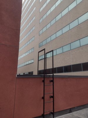 Denver Center for Performing Arts Roof Ladders - Denver Center for Performing Arts, asked us to fabricate and install two different roof access ladders. These ladders are designed to create safe access to important equipment, allowing the wonderful engineering team here to focus on the task at hand and not worry about safe access! Denver Center for Performing Arts Roof Ladders - Denver Center for Performing Arts, asked us to fabricate and install two different roof access ladders. These ladders are designed to create safe access to important equipment, allowing the wonderful engineering team here to focus on the task at hand and not worry about safe access!