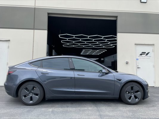 Tesla Tint - Precision One offers professional installs on all year and models of Tesla vehicles. We specialize in one piece panoramic sunroofs, rear windshields, and Model X front windshields. Tesla Tint - Precision One offers professional installs on all year and models of Tesla vehicles. We specialize in one piece panoramic sunroofs, rear windshields, and Model X front windshields.