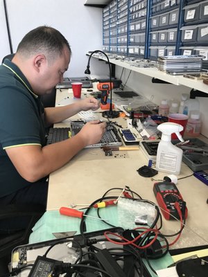 Glass Repair - We can replace the glass if LCD is not damaged, which means that the original LCD will be used instead of aftermarket screens.