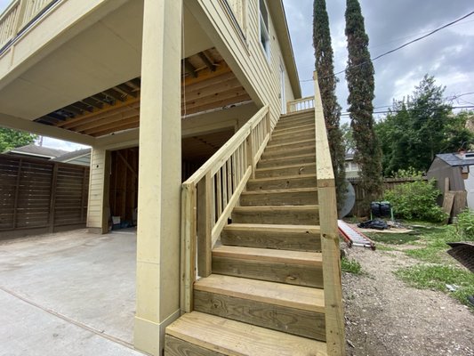 Built detached garage apartment - Built garage apartment with two car garage