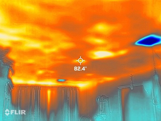 HVAC and Attic Inspection - I was contacted by a homeowner who recently installed a new HVAC system but her house was still not cooling properly.  As an Internachi certified HVAC and Home Energy inspector, I performed a system inspection and energy audit using infrared technology.  The results of the inspection revealed that her system was cooling properly, but a lack of insulation in her attic was allowing most of the conditioned air to leave the living space.  I provided a report and corresponding estimate to correct the issue which will lead to a cooler house and significantly lower energy bills over the entire year.