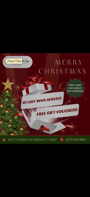 We’re open - 🎄✨ CHRISTMAS SPECIAL – WE ARE OPEN! ✨🎄
💅 Herbal Nails & Spa – Orange
We are OPEN on December 24th & 25th to serve you this holiday season 🎅🎁
✨ Treat yourself to beautiful nails
✨ Relax and refresh for the holidays
✨ Professional, clean, and friendly service
📅 Open: Dec 24 & Dec 25
📍 1822 E. Collins Ave, Orange, CA 92867
📞 (657) 650-8462
👉 Limited staff available – appointments are highly recommended.
📲 Call now to book your appointment!
🎄 Thank you for supporting our local business
💖 Merry Christmas & Happy Holidays!
⸻
Hashtags:
#HerbalNailsSpa #WeAreOpen
#ChristmasNails #HolidayNails
#NailsOrangeCA #OrangeCA
#NailSalonNearMe #NailLovers
#GelNails #AcrylicNails
#MerryChristmas #HappyHolidays We’re open - 🎄✨ CHRISTMAS SPECIAL – WE ARE OPEN! ✨🎄
💅 Herbal Nails & Spa – Orange
We are OPEN on December 24th & 25th to serve you this holiday season 🎅🎁
✨ Treat yourself to beautiful nails
✨ Relax and refresh for the holidays
✨ Professional, clean, and friendly service
📅 Open: Dec 24 & Dec 25
📍 1822 E. Collins Ave, Orange, CA 92867
📞 (657) 650-8462
👉 Limited staff available – appointments are highly recommended.
📲 Call now to book your appointment!
🎄 Thank you for supporting our local business
💖 Merry Christmas & Happy Holidays!
⸻
Hashtags:
#HerbalNailsSpa #WeAreOpen
#ChristmasNails #HolidayNails
#NailsOrangeCA #OrangeCA
#NailSalonNearMe #NailLovers
#GelNails #AcrylicNails
#MerryChristmas #HappyHolidays
