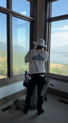 Interior Window Cleaning - Dust, fingerprints, and film build up on the inside of your windows more than you'd think. We hand-clean every interior pane for a streak-free, crystal-clear finish that brightens the whole room. Backed by our 100% Clean Guarantee. Interior Window Cleaning - Dust, fingerprints, and film build up on the inside of your windows more than you'd think. We hand-clean every interior pane for a streak-free, crystal-clear finish that brightens the whole room. Backed by our 100% Clean Guarantee.