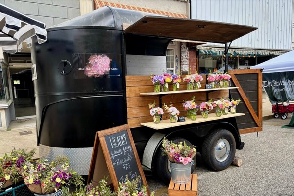 The Bloom Bar - A charming floral station with our fresh, seasonal blooms—styled and staffed by our team. Guests can create mini bouquets or grab a pint-sized jar arrangement to take home.