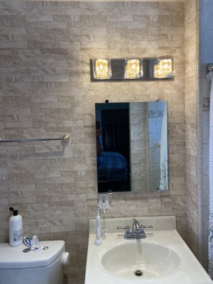Lighting - This portfolio showcases recent residential lighting installs, including a crystal chandelier and glass pendant lights. Each fixture was installed with precision, proper support, and clean alignment to enhance the look and functionality of the space. From elegant dining room lighting to modern kitchen pendants, our work highlights craftsmanship and attention to detail. Clients were thrilled with the results. Whether you’re upgrading one room or your entire home, we deliver clean, code-compliant installations that elevate your space. Lighting - This portfolio showcases recent residential lighting installs, including a crystal chandelier and glass pendant lights. Each fixture was installed with precision, proper support, and clean alignment to enhance the look and functionality of the space. From elegant dining room lighting to modern kitchen pendants, our work highlights craftsmanship and attention to detail. Clients were thrilled with the results. Whether you’re upgrading one room or your entire home, we deliver clean, code-compliant installations that elevate your space.