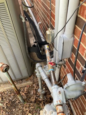 Gas Connection for Home Generator - Generator Repair Heath Tx: Our expert plumbers recently undertook a comprehensive project to install a new gas connection for a state-of-the-art generator. This installation enhances our clients' ability to maintain a steady power supply, even during outages, ensuring their operations run smoothly and efficiently. #GasLineRepair #OutdoorPlumbing #PlumbingRepair Gas Connection for Home Generator - Generator Repair Heath Tx: Our expert plumbers recently undertook a comprehensive project to install a new gas connection for a state-of-the-art generator. This installation enhances our clients' ability to maintain a steady power supply, even during outages, ensuring their operations run smoothly and efficiently. #GasLineRepair #OutdoorPlumbing #PlumbingRepair