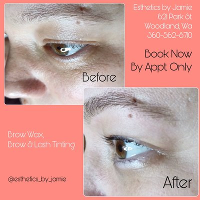 Brow & Lash Tinting - Brow & Lash Tinting - takes less then 4 minutes for Brow tinting and 10 minutes for Lash tinting, lasts up to 4 weeks with proper care! Brow & Lash Tinting - Brow & Lash Tinting - takes less then 4 minutes for Brow tinting and 10 minutes for Lash tinting, lasts up to 4 weeks with proper care!