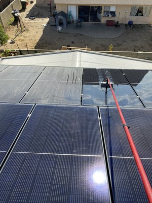Solar Panel Cleaning - We use the latest tools and technology to clean dirt and grime from your panels safely to ensure they are working at peak performance !!! Solar Panel Cleaning - We use the latest tools and technology to clean dirt and grime from your panels safely to ensure they are working at peak performance !!!