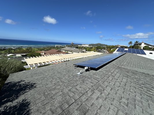 2024 Residential Solar + Batteries Install - This project is a new PV installation plus batteries that was completed in July of 2024. The customer needed 6 Enphase batteries which you can see pictured. We had a great experience assisting them in their Solar upgrades! 2024 Residential Solar + Batteries Install - This project is a new PV installation plus batteries that was completed in July of 2024. The customer needed 6 Enphase batteries which you can see pictured. We had a great experience assisting them in their Solar upgrades!