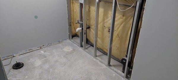 Basement washroom renovation. - This renovation was done over the span of 5 weeks from start to finish. Basement washroom renovation. - This renovation was done over the span of 5 weeks from start to finish.