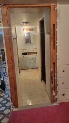 Bath Remodel - Complete bath overhaul. Bath Remodel - Complete bath overhaul.