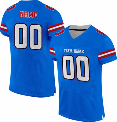 Sublimated Football Jersey - Makeup you own design of Game Football Jersey and we will make it happen for you; quality work and quality finish; faster turnaround Time. Sublimated Football Jersey - Makeup you own design of Game Football Jersey and we will make it happen for you; quality work and quality finish; faster turnaround Time.