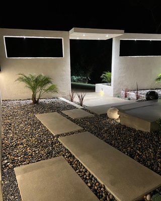 Hardscaping - At Banuelos Landscape, we prioritize quality, customer satisfaction, and professionalism. Our team of experts is devoted to transforming your outdoor spaces into stunning landscapes that exceed your expectations. We believe in sustainable practices, attention to detail, and delivering exceptional results that truly enhance your property. Trust us to create your dream landscape!