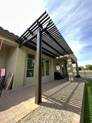 Project new age - Beautiful 19x10 lattice attached to home !