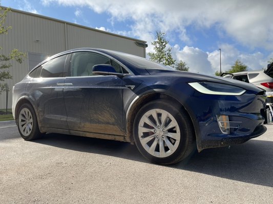 Complete detail Tesla X - This Tesla model X was in deep need of some love.
We did a complete detail and added a couple of layers of ceramic wax too. Complete detail Tesla X - This Tesla model X was in deep need of some love.
We did a complete detail and added a couple of layers of ceramic wax too.