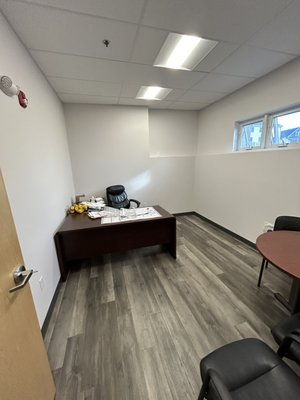 Office painting - This was pretty fast project. The requirement was to paint the office in one day. We did it