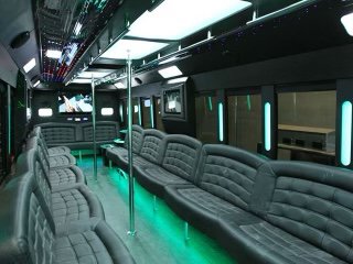 20 - 50 Passenger Party Bus - Air Conditioned
Individual reclining Captain seats
PA System/Microphone
Deluxe sound system
TV/DVD/CD/iPod
Spacious luggage compartment
Executive tables
Starting at $250/hr. 20 - 50 Passenger Party Bus - Air Conditioned
Individual reclining Captain seats
PA System/Microphone
Deluxe sound system
TV/DVD/CD/iPod
Spacious luggage compartment
Executive tables
Starting at $250/hr.