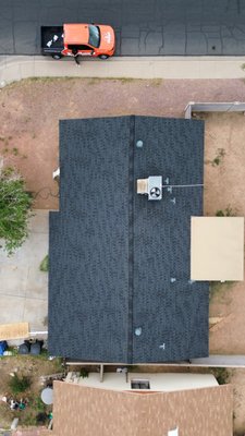 Shingle roof replacement - Another roof upgraded and protected! 🛠️
We just finished this full shingle roof replacement for a homeowner in Mesa, AZ. The old roof had wear and signs of aging — now it’s solid, sealed, and ready to handle Arizona’s heat and storms.
Thinking about your roof? Let us help you stay ahead of issues before they become expensive problems. Shingle roof replacement - Another roof upgraded and protected! 🛠️
We just finished this full shingle roof replacement for a homeowner in Mesa, AZ. The old roof had wear and signs of aging — now it’s solid, sealed, and ready to handle Arizona’s heat and storms.
Thinking about your roof? Let us help you stay ahead of issues before they become expensive problems.