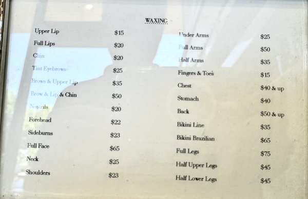 Waxing services at Nail Bar Too - Nail Bar Too is our second location to help service our many clients from the Los Altos, Los Altos Hills neighborhoods.  Call us at 650 387 8359 to book your appointment.