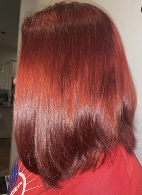 Red colored Hair - Red colored Hair Red colored Hair - Red colored Hair