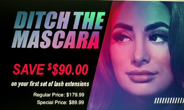 Amazing Introductory Savings! - Kiss your mascara goodbye and make way for the lashes of your dreams! We offer 4, proprietary,eyelash styles:natural,sexy,cute and gorgeous. Consult with your Lash Stylist on which look will fit you best! Amazing Introductory Savings! - Kiss your mascara goodbye and make way for the lashes of your dreams! We offer 4, proprietary,eyelash styles:natural,sexy,cute and gorgeous. Consult with your Lash Stylist on which look will fit you best!