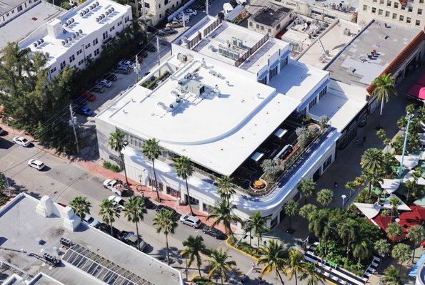 Mila Restaurant Miami Beach Roofing & Wateproofing - Have dinner on the terrace deck of the Mila Restaurant on Lincoln Rd in Miami Beach, FL. You'll be sitting on our waterproofing. They choose Skilcon for their waterproofing and roofing needs. Mila Restaurant Miami Beach Roofing & Wateproofing - Have dinner on the terrace deck of the Mila Restaurant on Lincoln Rd in Miami Beach, FL. You'll be sitting on our waterproofing. They choose Skilcon for their waterproofing and roofing needs.