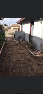 Concrete Walkway - This is a new Walkway For My customer old concrete was cracked and a bad trip hazard so we replaced it with new concrete