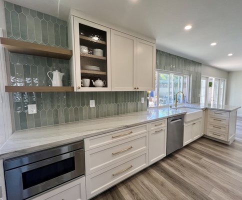 “ I want a new BEAUTIFUL kitchen” - Two years ago, i remodeled for this clients their guest bathroom and 1/2 bath, as well as replacing the flooring and painting the whole house. They were happy with the results and told me that the next big thing is the kitchen….
Guess what…? The time came and they called me back for the kitchen remodeling. 
We went over the ideas, suggestions, materials, countertops, appliances and the all 9 yards…
We even talked about the schedule- summer time when kids are away for summer camp

Here is a small secret… when you planned correctly and you pay attention to all the details… there are no surprises and everything goes smooth.

The kids came back from summer camp and the kitchen was ready and functioning …
Another successful project.