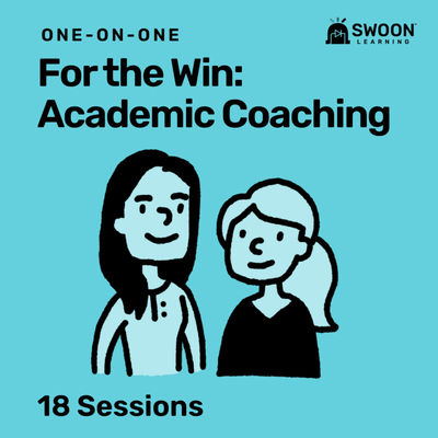 For the Win: One-on-One Academic Coaching (18) - This package offers one-on-one Academic Coaching for students ready to push academic performance to the max!
• 18, 1-hour Zoom sessions per student
• Timeframe determined by student’s schedule
• Focus on executive function skills, including prioritization and organization, self-regulation, focus, effective communication, and resiliency For the Win: One-on-One Academic Coaching (18) - This package offers one-on-one Academic Coaching for students ready to push academic performance to the max!
• 18, 1-hour Zoom sessions per student
• Timeframe determined by student’s schedule
• Focus on executive function skills, including prioritization and organization, self-regulation, focus, effective communication, and resiliency