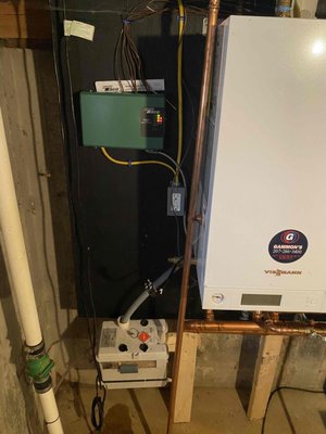 Gas Boiler Maintenance Completed! 🔥✅ - At Gammon’s Heating and Cooling, we just performed routine maintenance on a gas boiler, ensuring this home stays warm and efficient all season long!
What We Did:
🛠️ Inspected the boiler components for wear and efficiency.
🧼 Cleaned burners and heat exchangers to improve performance.
⚡ Checked gas pressure and safety controls for reliable operation.
💧 Flushed and tested the system to ensure optimal heating.
📖 Provided the homeowner with maintenance tips to keep their boiler running smoothly.
Regular maintenance extends the life of your system, boosts efficiency, and prevents costly breakdowns! Need your boiler serviced? Call us today! 🏡🔥✅ Gas Boiler Maintenance Completed! 🔥✅ - At Gammon’s Heating and Cooling, we just performed routine maintenance on a gas boiler, ensuring this home stays warm and efficient all season long!
What We Did:
🛠️ Inspected the boiler components for wear and efficiency.
🧼 Cleaned burners and heat exchangers to improve performance.
⚡ Checked gas pressure and safety controls for reliable operation.
💧 Flushed and tested the system to ensure optimal heating.
📖 Provided the homeowner with maintenance tips to keep their boiler running smoothly.
Regular maintenance extends the life of your system, boosts efficiency, and prevents costly breakdowns! Need your boiler serviced? Call us today! 🏡🔥✅