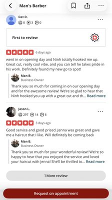 HARBOR BARBER IS BACK !!!
We’re so grateful for all the love and support on Google & Yelp! - HARBOUR BARBER IS BACK!
We’re so grateful for all the love and support on Google & Yelp!
One customer said it perfectly:
“Harbor Barber is back, but this time it’s clean and with better barbers.”
Thank you for trusting us with your cuts and supporting our family business! We’re here to bring you great cuts, great service, clean vibes & affordable prices.
Man’s Barber | 750 S Harbor Blvd, Santa Ana
714-971-7072
Come see us and experience the difference! HARBOR BARBER IS BACK !!!
We’re so grateful for all the love and support on Google & Yelp! - HARBOUR BARBER IS BACK!
We’re so grateful for all the love and support on Google & Yelp!
One customer said it perfectly:
“Harbor Barber is back, but this time it’s clean and with better barbers.”
Thank you for trusting us with your cuts and supporting our family business! We’re here to bring you great cuts, great service, clean vibes & affordable prices.
Man’s Barber | 750 S Harbor Blvd, Santa Ana
714-971-7072
Come see us and experience the difference!
