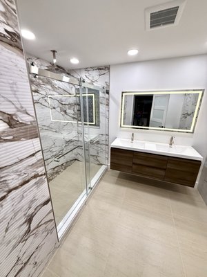 Full Bathroom Remodel: Creating Your Personal Oasis - A bathroom isn't just about tiles; it’s where you start and end your day. At Axetron LLC, we treat your home with the same care and respect as our own. Seeing our client’s reaction made it all worth it: "It’s more than a renovation; it’s finally a place where I can truly relax!"
What we achieved together:
Full Gut Renovation: We stripped everything down to start fresh and ensure a perfect foundation.
Modern Walk-in Shower: Replaced the old tub with a spacious, professionally waterproofed shower area.
Premium Tiling: Installed floor-to-ceiling marble porcelain for a sleek, luxury look that’s easy to maintain.
Vanity & Fixtures: A beautiful new floating vanity and matte hardware to tie the whole room together.
Warm Lighting: Updated electrical and LED accents to create a bright, inviting atmosphere.
We are your local partners in Boca Raton, Delray Beach, Deerfield Beach, Fort Lauderdale, and Pompano Beach. We don’t just "do construction"—we build spaces where you and your family can find peace and joy.
Want to fall in love with your bathroom again?
Call or Text: +1 (561) 344-6919
WhatsApp available 🟢 Full Bathroom Remodel: Creating Your Personal Oasis - A bathroom isn't just about tiles; it’s where you start and end your day. At Axetron LLC, we treat your home with the same care and respect as our own. Seeing our client’s reaction made it all worth it: "It’s more than a renovation; it’s finally a place where I can truly relax!"
What we achieved together:
Full Gut Renovation: We stripped everything down to start fresh and ensure a perfect foundation.
Modern Walk-in Shower: Replaced the old tub with a spacious, professionally waterproofed shower area.
Premium Tiling: Installed floor-to-ceiling marble porcelain for a sleek, luxury look that’s easy to maintain.
Vanity & Fixtures: A beautiful new floating vanity and matte hardware to tie the whole room together.
Warm Lighting: Updated electrical and LED accents to create a bright, inviting atmosphere.
We are your local partners in Boca Raton, Delray Beach, Deerfield Beach, Fort Lauderdale, and Pompano Beach. We don’t just "do construction"—we build spaces where you and your family can find peace and joy.
Want to fall in love with your bathroom again?
Call or Text: +1 (561) 344-6919
WhatsApp available 🟢