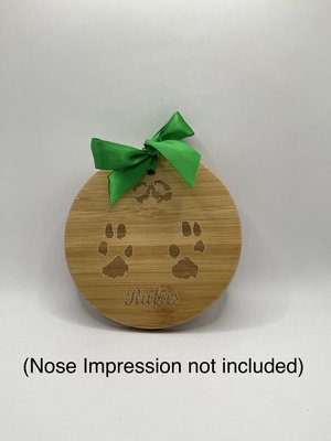 Included Bamboo Paw Prints - Included bamboo paw print with private cremation service Included Bamboo Paw Prints - Included bamboo paw print with private cremation service