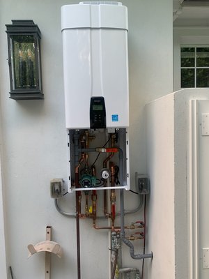 Tankless Heater Install - This is before and after Tankless Heater Install - This is before and after