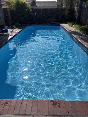 Routine maintenance - This is how we leave your pool after every service. Beautifully blue! Routine maintenance - This is how we leave your pool after every service. Beautifully blue!