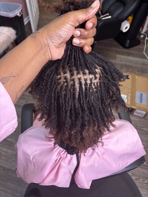 Mirco Locs - Micro locs done with aesthetic and health in mind Mirco Locs - Micro locs done with aesthetic and health in mind