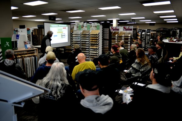 Certified Installer Training Class - CFM Installer Training with full attendance including our A Specialty Team. We absorb keeping up with manufactures guidelines to keep our customers satisfied. Thank You CFM.