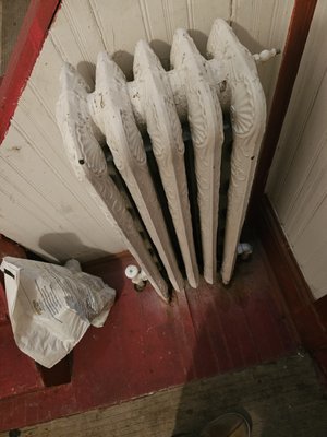 Deep Clean of hallway - Client wanted the hallway cleaned. We washed the walls, wiped the railings, removed cobwebs, swept, and mopped the floors.