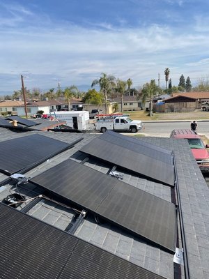 Bakersfield Install - Bakersfield, Ca Solar Installation on a beautiful Spring Day. Temperatures are rising! Get installed before the 100 degree weather. Bakersfield Install - Bakersfield, Ca Solar Installation on a beautiful Spring Day. Temperatures are rising! Get installed before the 100 degree weather.