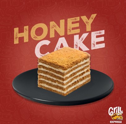 honey cake - We serve delicious desserts