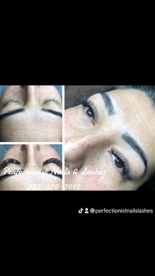 Volume eyelash extensions - We specialize in designing nail art, and styling eyelashes to suit your needs.