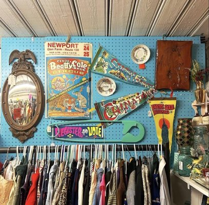 We've Got Something For Everyone! - Denim, purses, overalls, sweaters, tees you name it! We have such a myriad or different items we confidently say there's something here for everyone. Great for thoughtful gifts, or even elevating your personal style you'll find a unique piece here. 



----------INFO----------
Located inside [New Bedford Antiques at the Cove] we're booth 228

•Instagram for more content & details @booth228vintage
•Budget friendly pieces ($5-$50+)